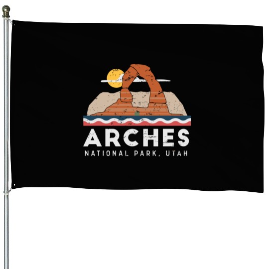 Arches National Park T House Flags