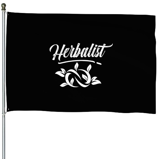 Herbalist Gardening Herbs Herbalism Herb House Flags
