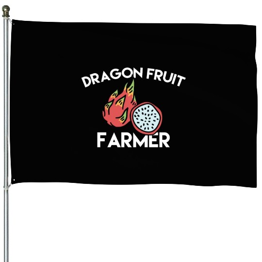 Dragon Fruit Farmer House Flags