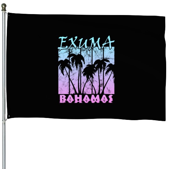 Exuma Bahamas House Flags