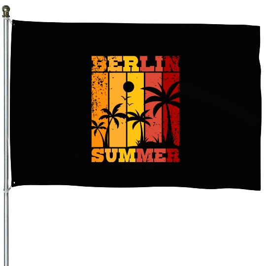 Berlin summer House Flags