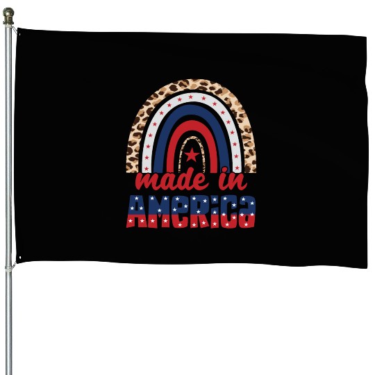 Made In America House Flags