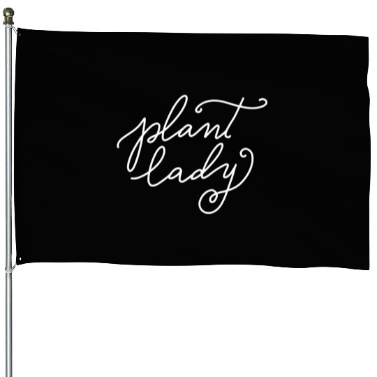 Plant Lady House Flags Women s Mom Gardening Funny Mama
