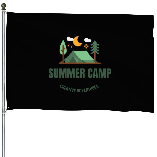 Summer Camp House Flags