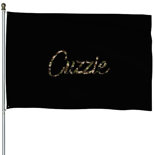 Cuzzie Camo Cousin Friend Sports Talk House Flags