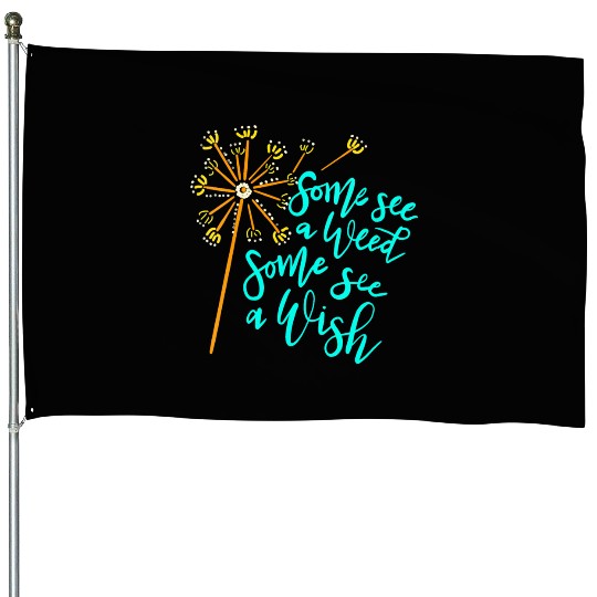 Womens Gardening Dreamers Wish V Neck House Flags