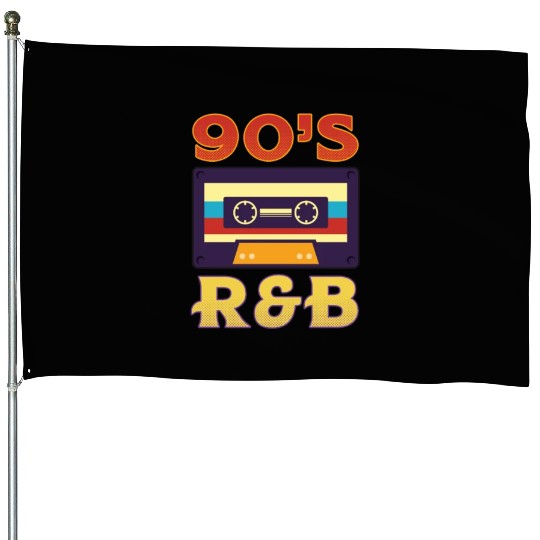 I Love The 90s Vintage 90s R&B Cassette House Flags