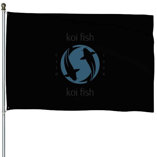 KOI FISH House Flags