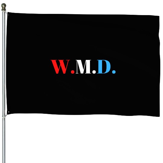 WMD (Red, White and Blue Pro USA version) House Flags