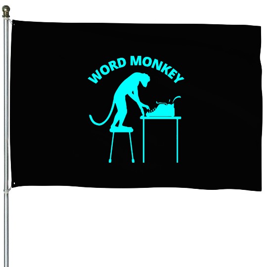 Word Monkey House Flags