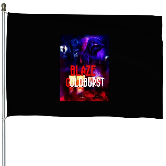Blaze Goldburst Fantasy Book Thriller House Flags
