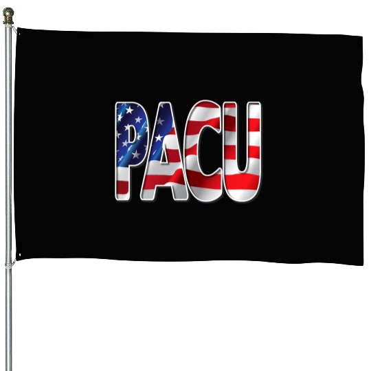 Nurses USA Flag Stars Stripes PACU House Flags