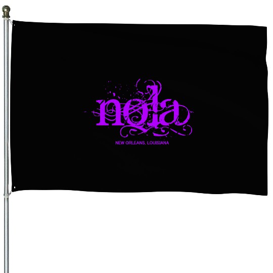 NOLA New Orleans House Flags