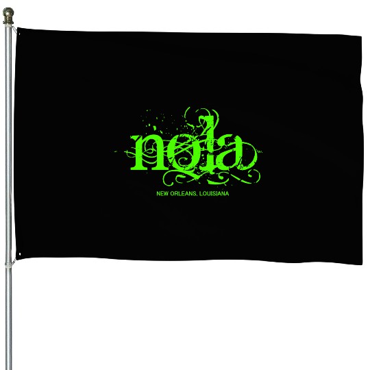 NOLA New Orleans House Flags