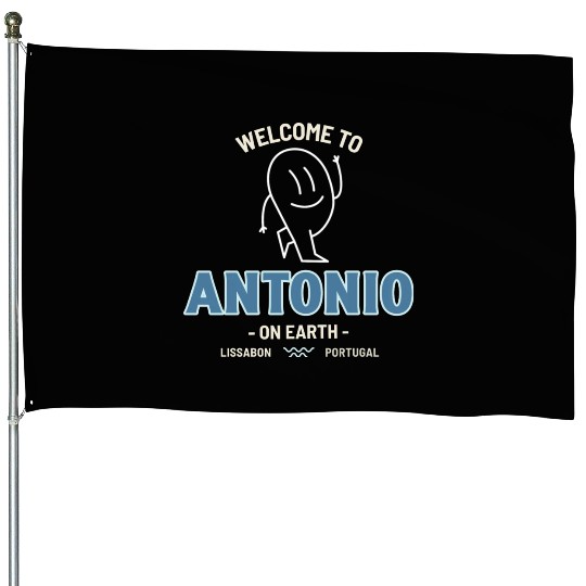 Antonio: Unusual House Flags for women, men, children