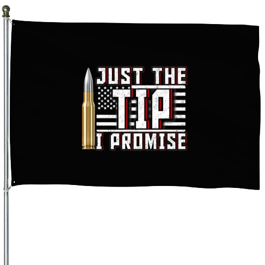 USA American Flag 4th July Bullet Stars Stripes House Flags