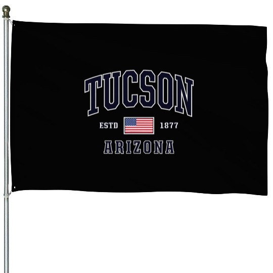 USA FLAG Stars Stripes Tucson Arizonna House Flags