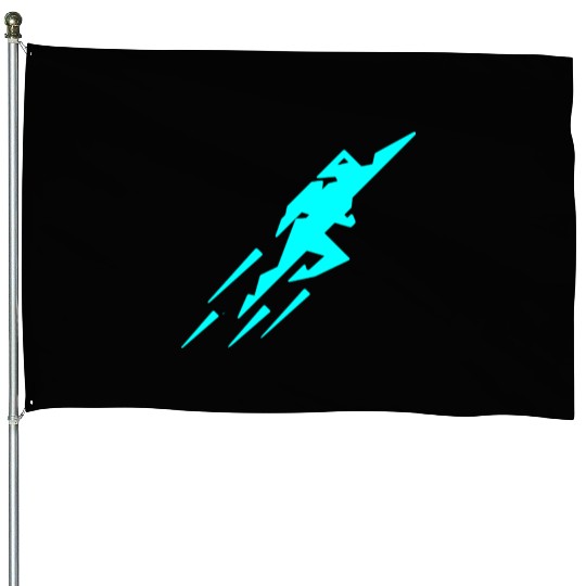 Rocket Man House Flags