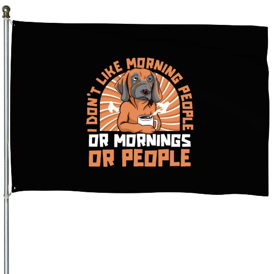 Great Dane Dogs House Flags
