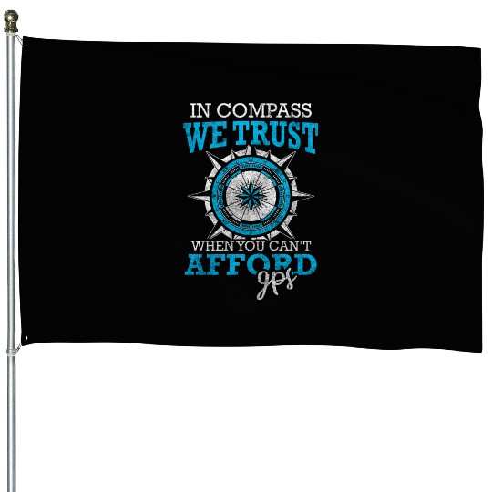 Sailing South Direction Lifestyle House Flags