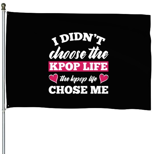 K-Pop K-Drama Korean Pop Music House Flags