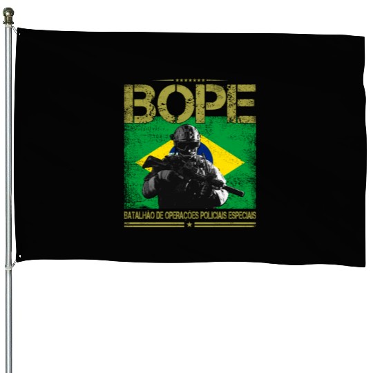 BOPE Brazil Police Special Forces House Flags