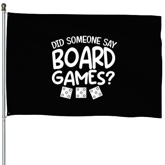 Funny Board Game Gifts For Men Women Card Gamer House Flags