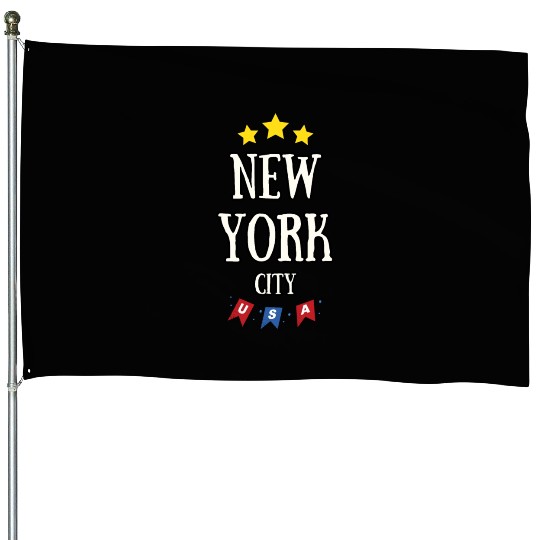 New York City Lovers House Flags