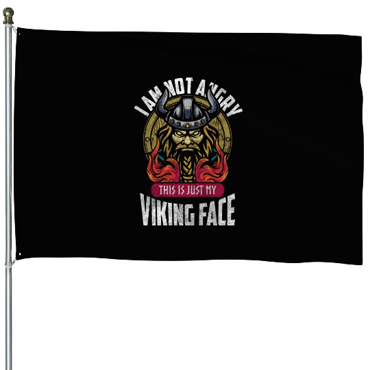 Vikings Mythology Valhalla People House Flags