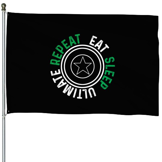 Ultimate Frisbee Disc Golf House Flags