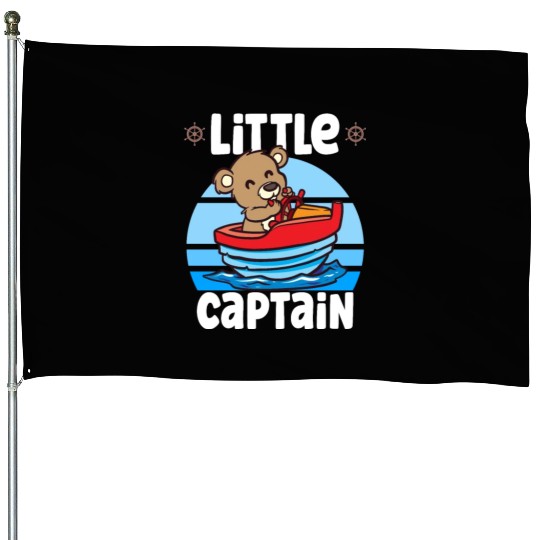 Sailing Sailboat Boating Kid Child Yacht Boat House Flags