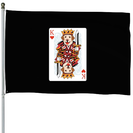 Pet King (Labrador retriever) House Flags