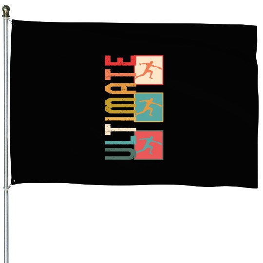 Frisbee House Flags, Ultimate Frisbee House Flags, Flying Disc