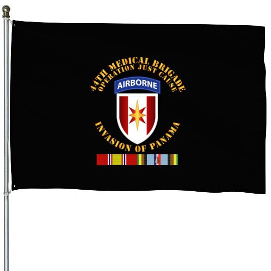 Army Just Cause 44th Med Bde Operation Just Cause House Flags
