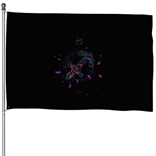 Sagittarius Zodiac Astrology Sagittarius Zodiac As House Flags