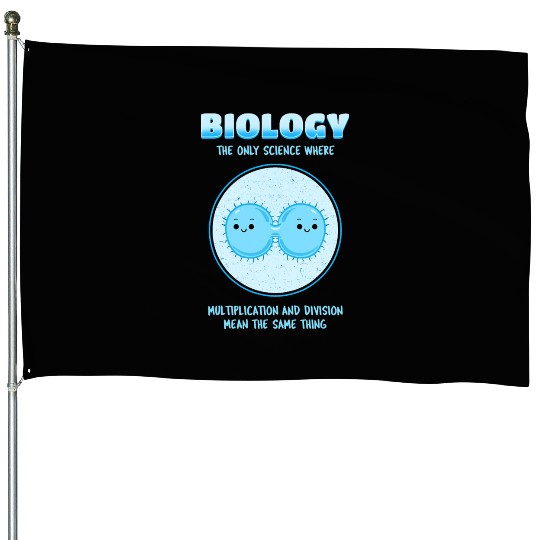 Biology Major Teacher Student Science Geek Biologi House Flags