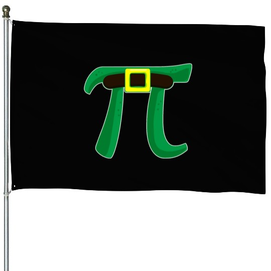 Pi Day House Flags Women Kids Men Toddler Math Teacher