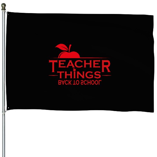 Teacher, Middle School Teacher, Elementary Teacher House Flags