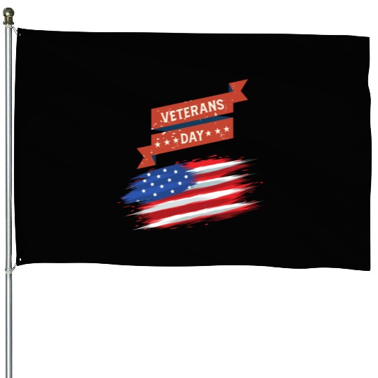 Thank You Veterans l Veterans Day Gift Idea House Flags