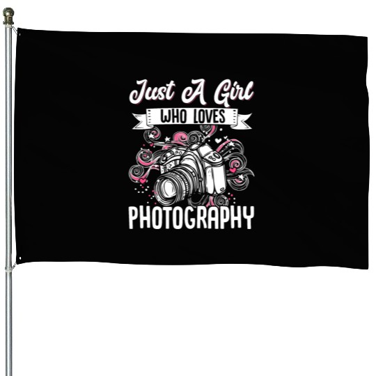 Photography Camera Lens Flowers House Flags