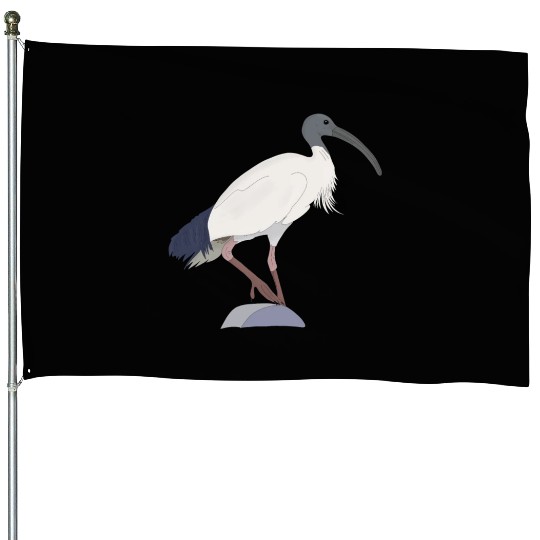 Ibis Bin Bird House Flags