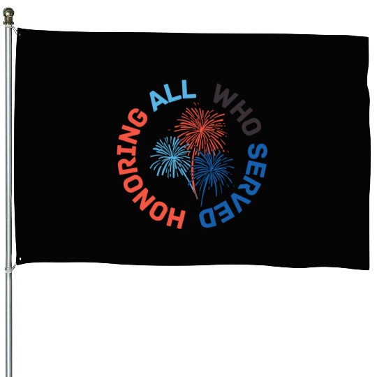 Thank You Veterans l Veterans Day Gift Idea House Flags