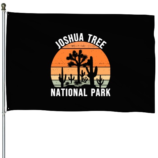 Vintage Joshua Tree National Park House Flags