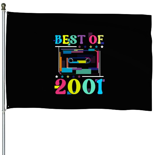 Best Of 2001 | Birthday House Flags | Birthday Retro