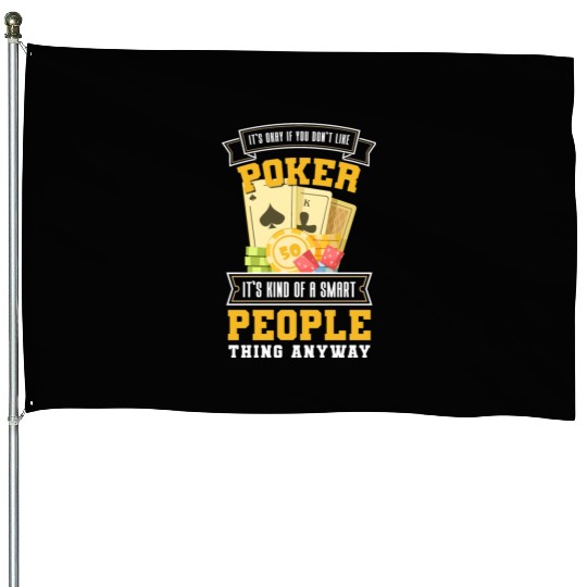 Card Game Poker Vegas House Flags