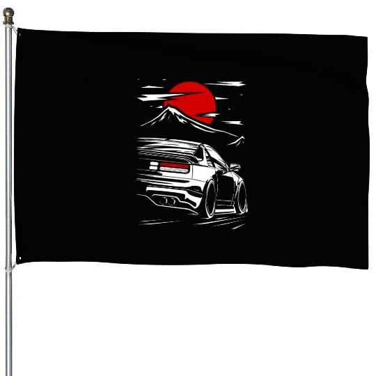 300ZX JDM Car House Flags
