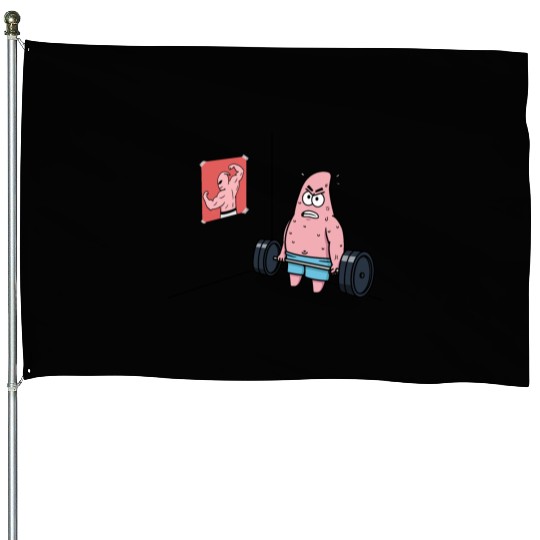 Majin Buu vs Patrick - Funny Anime Gym and Workout House Flags