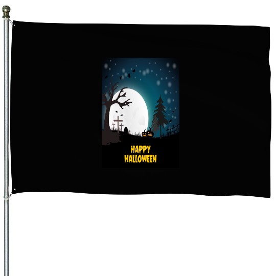 Halloween 01 House Flags