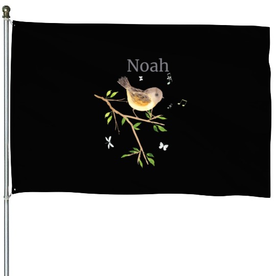 Waldier Vogel Name Noah House Flags