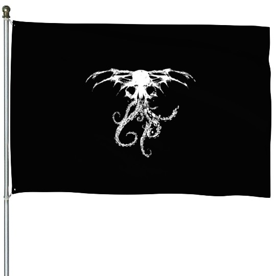 Tentacle Monster Skull - White House Flags